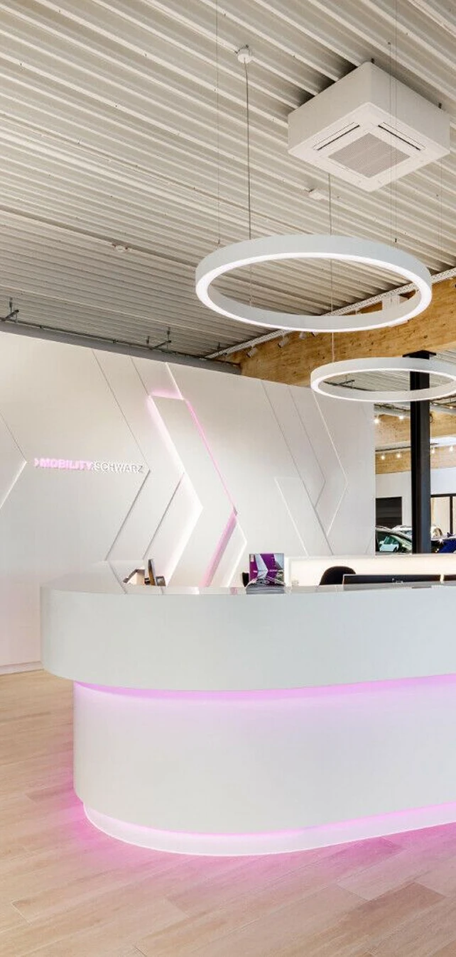 Der Empfang der mobility.schwarz